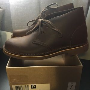 Clarks Acre Ridge Boots Size 7 Leather